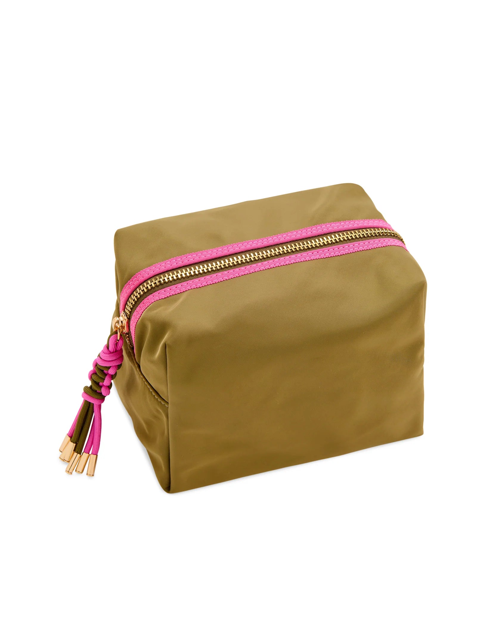Jet Boxy Zip Pouch LG Olive