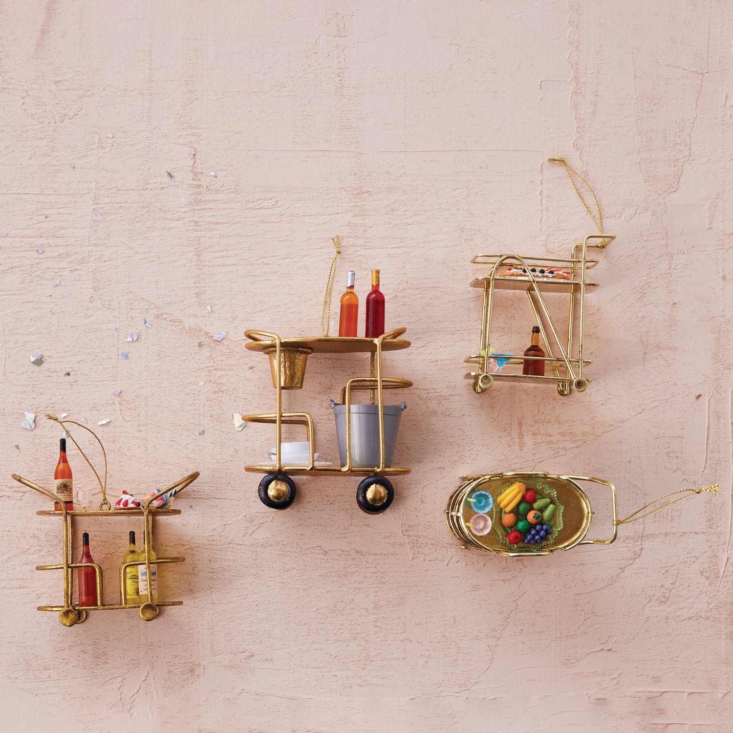 Bar Cart Ornament