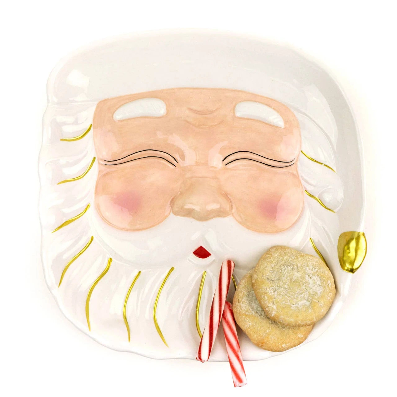 Santa Platter White